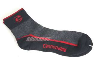 CANNONDALE Pro Team Cycling Socks Black Gray  