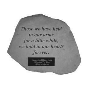  Personalized Those We Have Held Memorial Stone Patio 