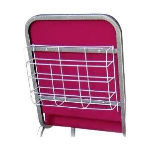  Coated Wire Book Rack for Back of Chair Storage