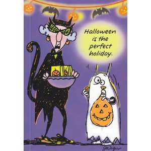  Greeting Card Halloween Halloween is the Perfect Holiday 