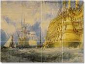 Top 20 Famous Ship Boat Painting Tile Murals Ceramic  