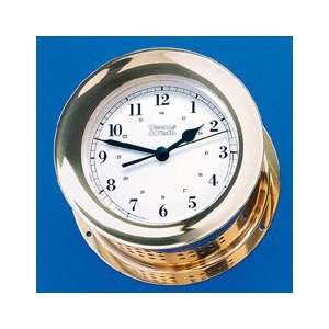  Weems & Plath Atlantis Collection Quartz Clock (Brass 