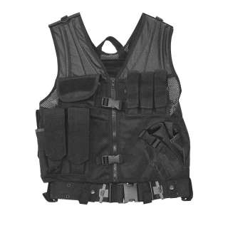   Tactical MSP 06 Entry Assault Vest + Pistol Belt M XL 20 8112 Black