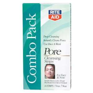  Rite Aid Pore Cleansing Strips, For Face & Nose, Combo 