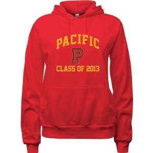  Pacific Boxers Red Womens Class of 2013 Arch Hooded 