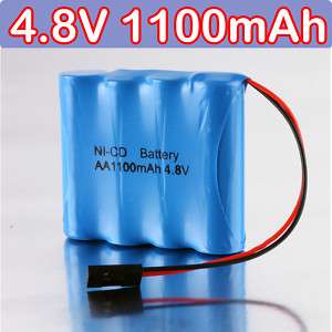8V 1100mAh NiCd 4 Cell Receiver Battery Pack Recharge  