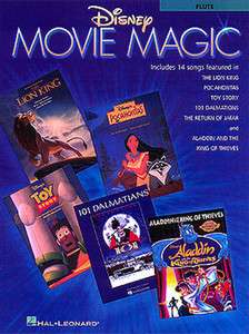 Disney Movie Magic for Flute Solo Sheet Music Book NEW  