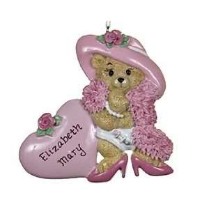  Personalized Dress Up Baby Girl Christmas Ornament
