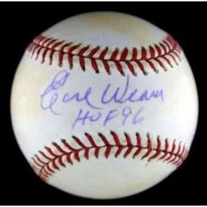  Earl Weaver Signed Baseball   Al ~psa Dna~w Hof 96 