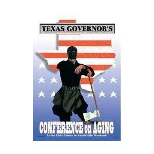  Texas Governors Conference on Aging 20x30 poster