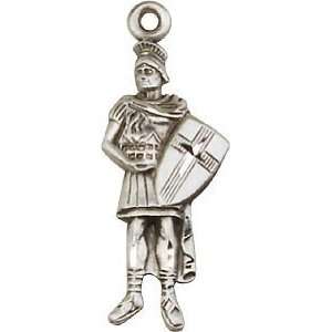  St. Florian Sterling Figure Medal Jewelry
