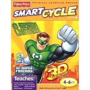 Fisher Price Smart Cycle 3D Racer Green Lantern Game  