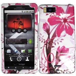 White Protective Hard Snap on Case Cover for Motorola Droid X / Droid 