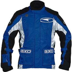  AXO Enduro Mens Off Road Motorcycle Jacket   Blue 