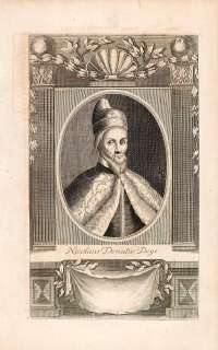 1721 Copper Engraving Portrait Nicolo Dona Donato Doge Republic Venice 