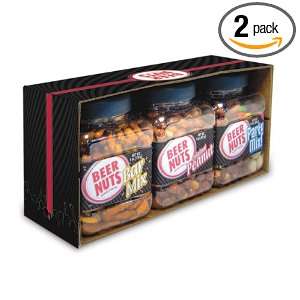 BEER NUTS Party Pack, 24.5 Ounce Jars Grocery & Gourmet Food