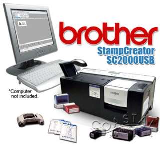 Brother SC2000 USB StampCreator Pro Custom Stamp Maker  