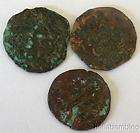 LOT OF 3 ISLAMIC COPPER COINS UNKNOWN DATES