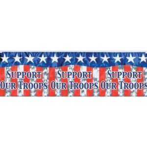  Support Our Troops Fringe Banner