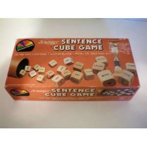  VINTAGE GAME    Scrabble Sentence Cube Game    Selchow 