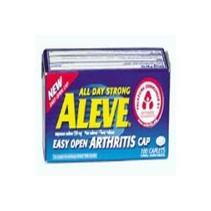 Aleve Arthritis Pain Easy Open Caplets for Arthritis People   100 