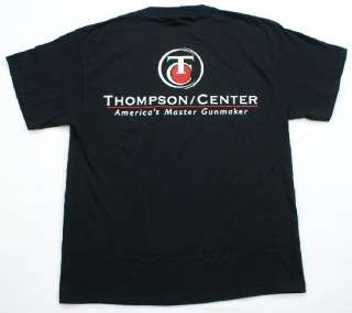 Thompson Center Arms Gun Maker T Shirt BK NWT Hunting Rifle Rimfire 