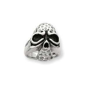 Skull Ring in Sterling Silver