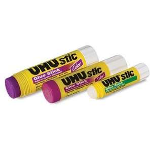  UHU Stic Glue Sticks   0.26 oz, Clear Glue Stick Arts 