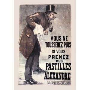  Vintage Art Pastilles Alexandre   01349 4