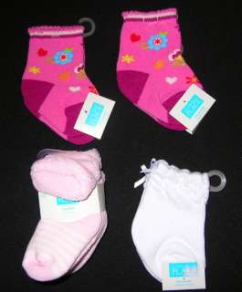 New girls CHILDRENS PLACE socks 0 6 months  