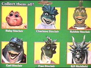 From the Muppet style live action Disney/Henson TV series Dinosaurs 