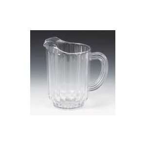   Bouncer Plastic Pitcher, 60 oz., Clear (Case of 12)
