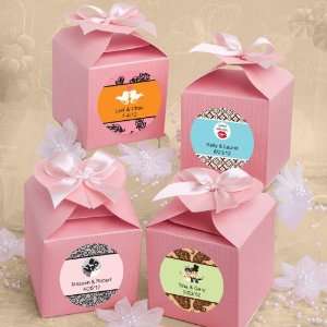 Wedding Favors Design Your Own Collection decorative boxes   Pink (Set 
