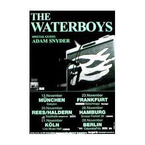 WATERBOYS German Tour Music Poster 