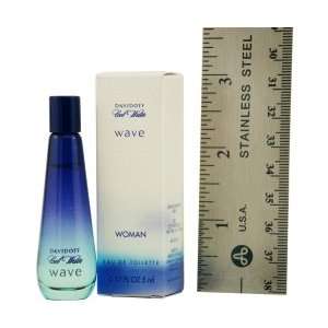  New   COOL WATER WAVE by Davidoff EDT .17 OZ MINI   163663 