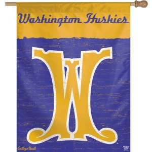 Wincraft Washington Huskies Tide College Vault 27x37 Vertical Flag 