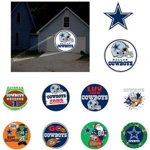   Dallas Cowboys Sportscaster Projector Slides