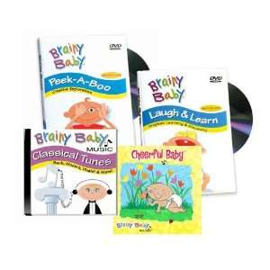  Brainy Baby Peek A Boo and Laugh & Learn Bundle Toys 