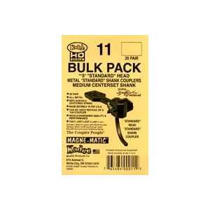  Kadee 11 Bulk Pack #5 Metal Couplers Bulk Pack (20 pair 