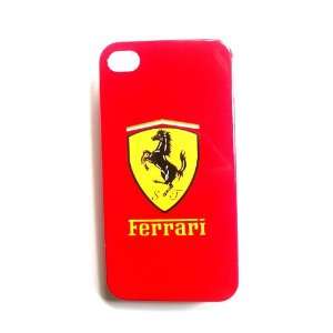 Ferrari iPhone 4 Case (Red) (AT&T iPhone Only) + 4x 