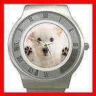 West Highland White Terrier Pet Dog Stainless Steel Watch Unisex New 