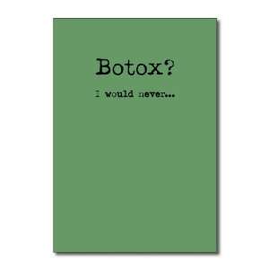  Funny All Occasions Card Botox Never Blank Humor Greeting 