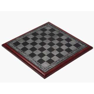  Wood and Resin Flat Chess Board 16 Toys & Games