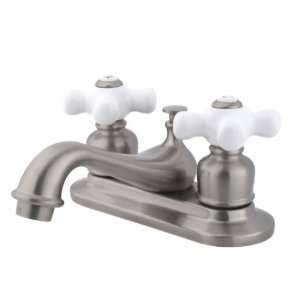 Kingston Brass KB608PX Restoration 4 Inch Centerset Lavatory Faucet 