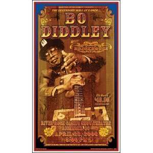  Bo Diddley   Posters   Limited Concert Promo