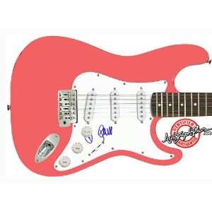  PARIS HILTON Autographed Signed Guitar & Video Proof PSA 