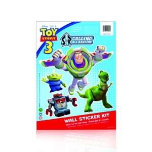  Disney Toy Story 3 Wall Sticker Kit   Calling All Rangers 