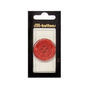  Dill Buttons 30mm 4 Hole Red 1 pc (6 Pack)