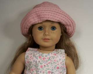 FLORAL Dress Floppy Hat Doll Clothes For AMERICAN GIRL♥  