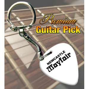  Newcastle Mayfair Premium Guitar Pick Keyring Musical 